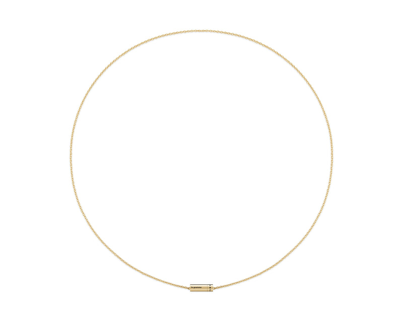 cable necklace on chain 17g